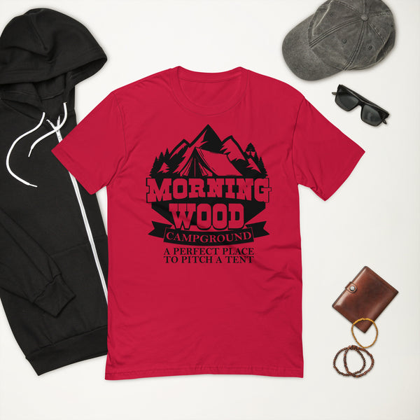 Morning Wood Camping Short Sleeve T-shirt