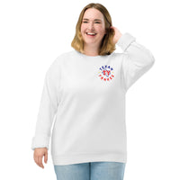 Most Likely To Secede Unisex organic raglan sweatshirt