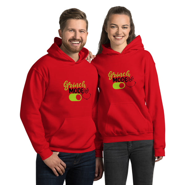 Grinch Mode On Unisex Hoodie