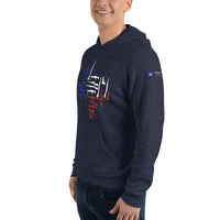 Texas Red White and Pew Unisex hoodie