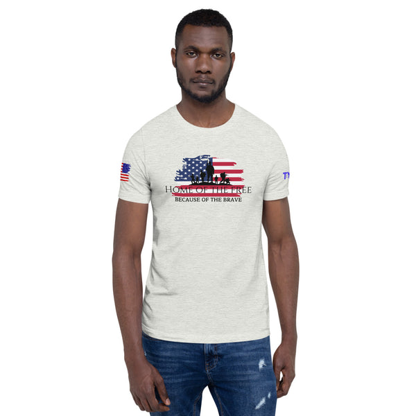 Land of the Free Short-sleeve unisex t-shirt
