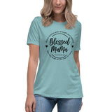 Blessed Mama Women's Relaxed T-Shirt