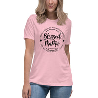 Blessed Mama Women's Relaxed T-Shirt